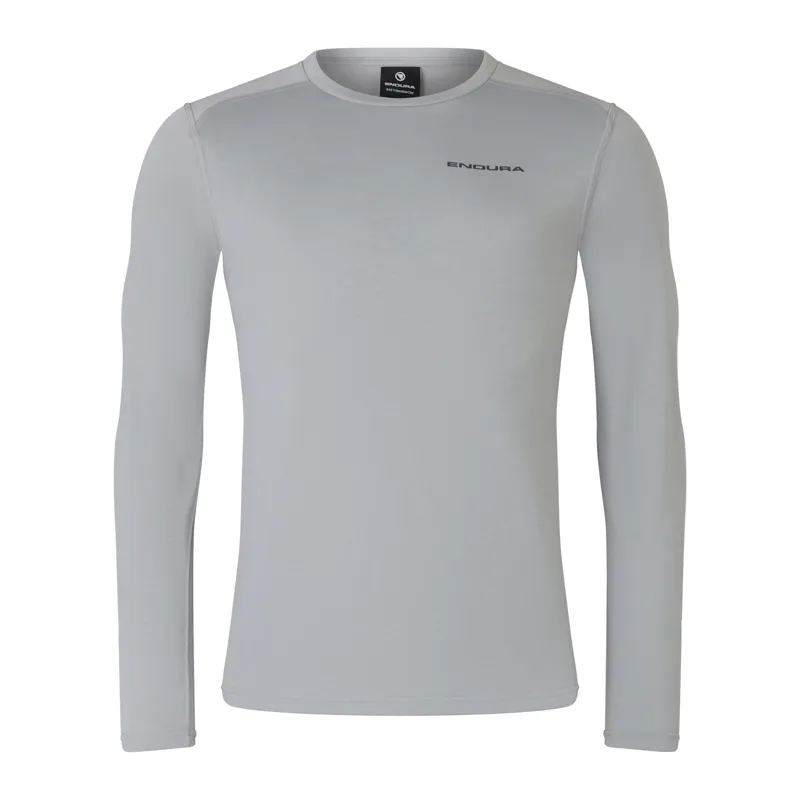 Endura Loop Men's Long Sleeve Tech Tee - Dreich Grey