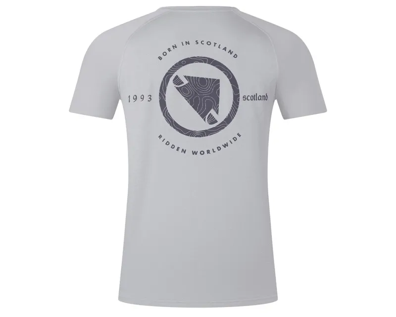 Endura Loop Men's Short Sleeve Technical Tee - Dreich Grey-1