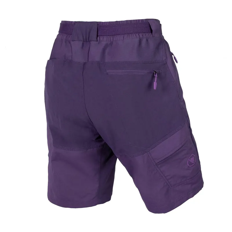 Endura Hummvee Women's Baggy Shorts w/Liner - Heather-1