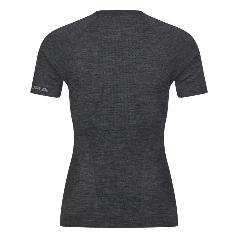 Endura BaaBaa Pro Women's Short Sleeve Base Layer - Grey-1