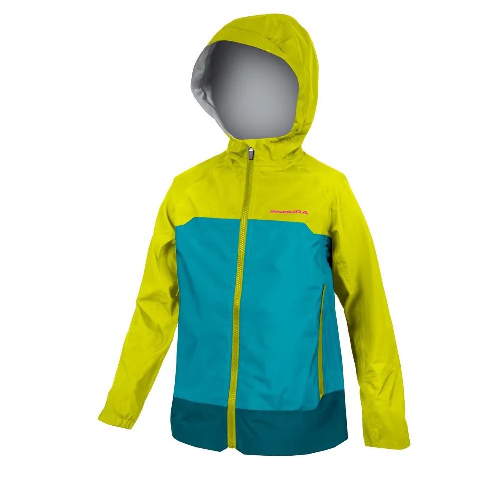 uPRISE Bikes Endura MT500 Waterproof Kids Jacket - Lime Green | Price match, 365 day returns, 18-Month Warranty, Finance Available & Free UK Delivery