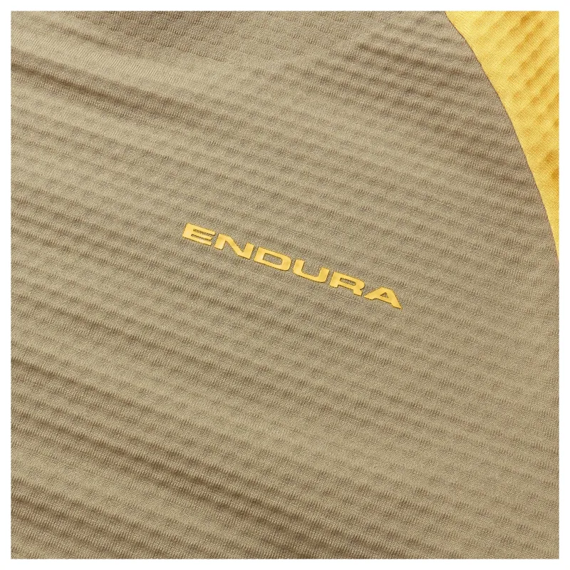 Endura SingleTrack Men's Crew Fleece - Tweed Green-1