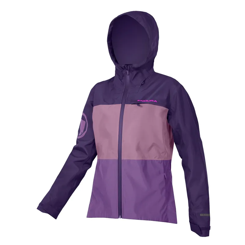 Endura SingleTrack Waterproof Women's Jacket - Bramble