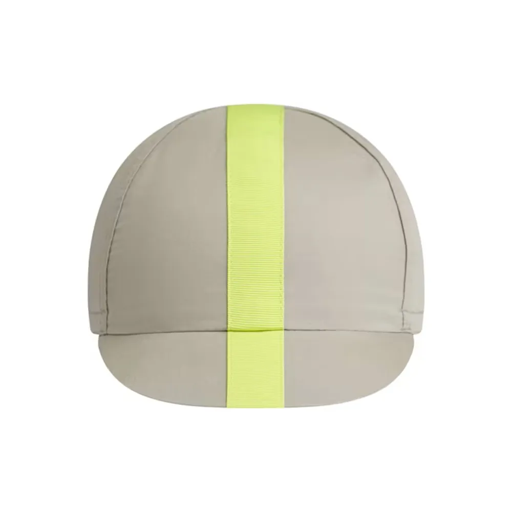 uPRISE Bikes Rapha Cap II Cycling Cap - Rock Ridge/Wild Lime | Price match, 365 day return s, 18-Month Warranty, Finance Available & Free UK Delivery