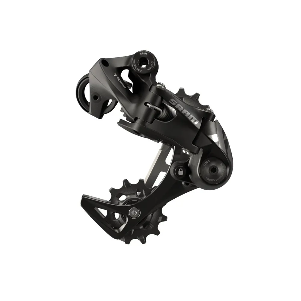 uPRISE Bikes Sram X01DH 7-Speed Short Cage Rear Derailleur - Black | Price match, 365 day return s, 18-Month Warranty, Finance Available & Free UK Delivery