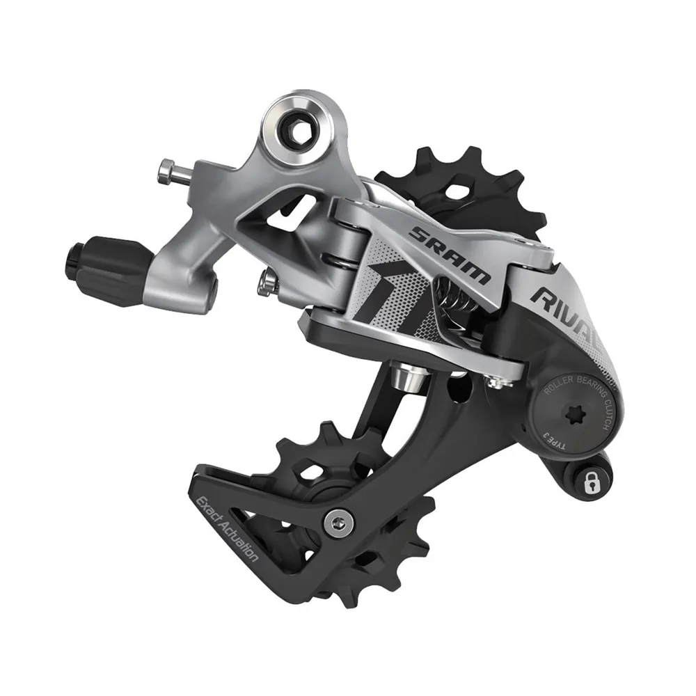 uPRISE Bikes Sram Rival 1 Medium Cage 11-Speed T3 Rear Derailleur | Price match, 365 day return s, 18-Month Warranty, Finance Available & Free UK Delivery