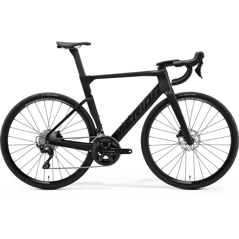 Merida Reacto 4000 2026 Carbon Aero Road Bike - Silk Black