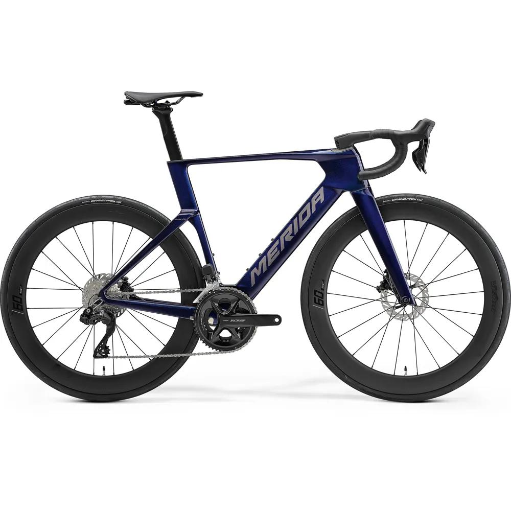 uPRISE Bikes Merida Reacto 6000 2027 Carbon Aero Road Bike - Starfield Purple | Price match, 365 day returns, 18-Month Warranty, Finance Available & Free UK Delivery