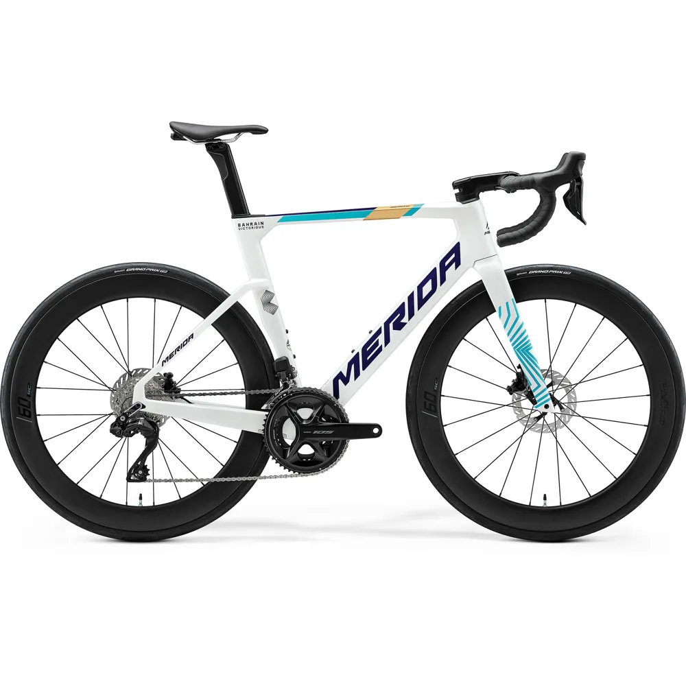 uPRISE Bikes Merida Reacto 6000 2026 Carbon Aero Road Bike - Teal/Pearl | Price match, 365 day return s, 18-Month Warranty, Finance Available & Free UK Delivery