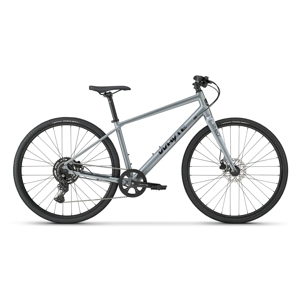 uPRISE Bikes Whyte Bikes Whyte RHeO 0 V1 2026 Hybrid Bike - Dark silver | Price match, 365 day returns, 18-Month Warranty, Finance Available & Free UK Delivery