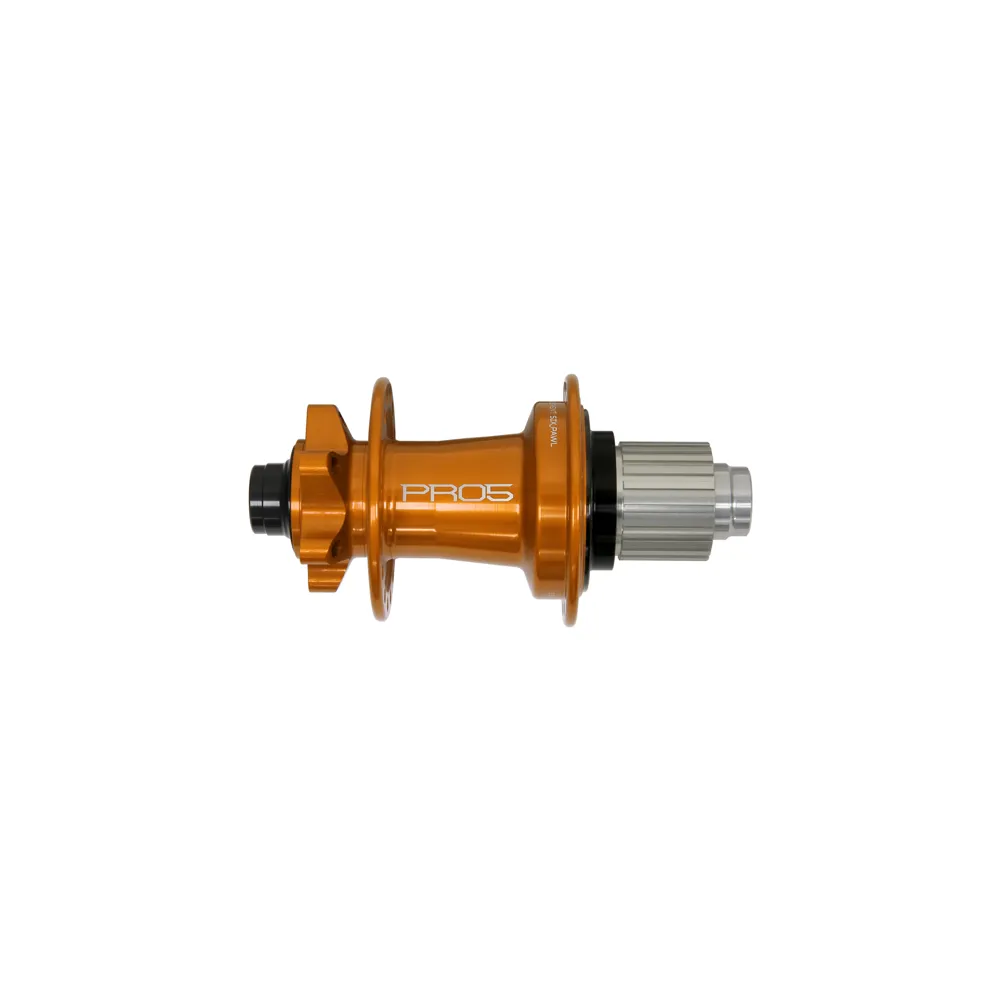 uPRISE Bikes Hope Pro 5 32H 142mm 12mm 6-Bolt Rear Hub - Orange | Price match, 365 day return s, 18-Month Warranty, Finance Available & Free UK Delivery
