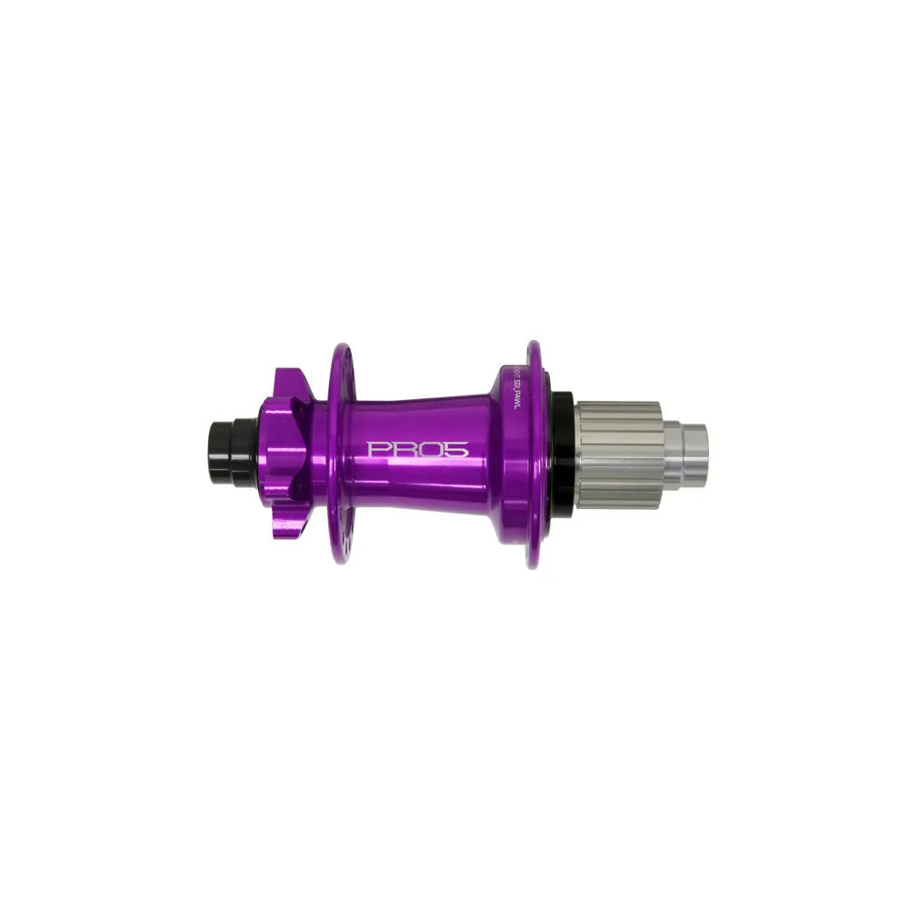 uPRISE Bikes Hope Pro 5 24H 148mm 12mm 6-Bolt Rear Hub - Purple | Price match, 365 day return s, 18-Month Warranty, Finance Available & Free UK Delivery