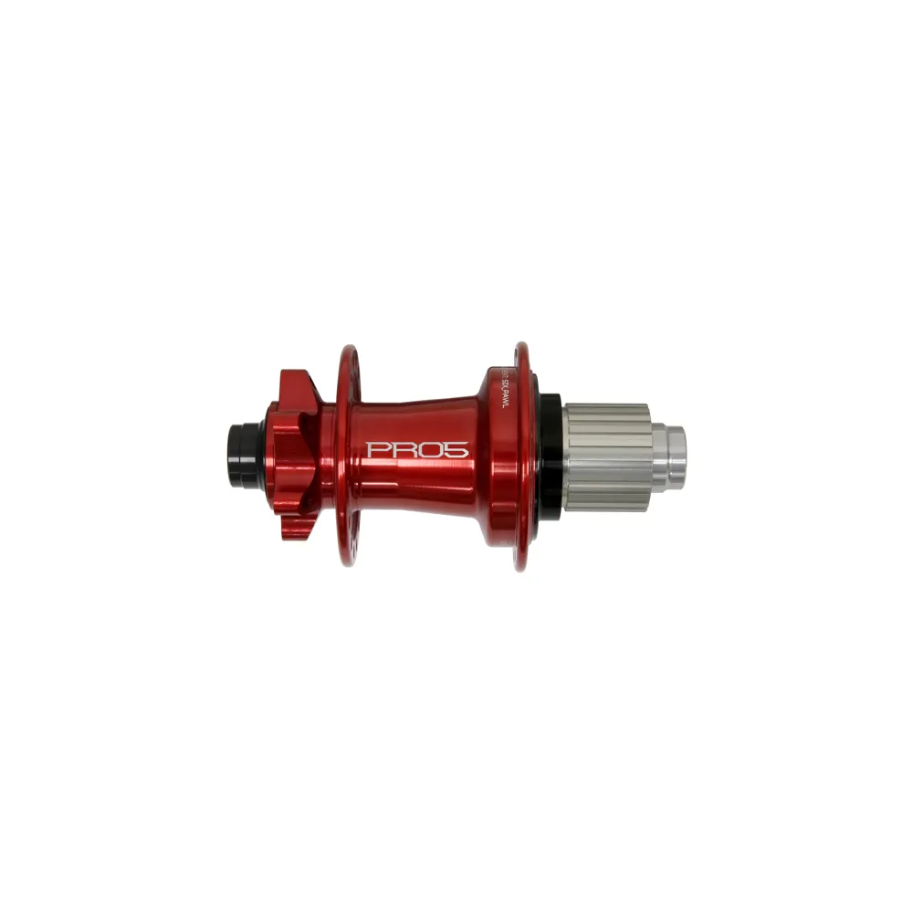 uPRISE Bikes Hope Pro 5 32H 142mm 12mm 6-Bolt Rear Hub - Red | Price match, 365 day return s, 18-Month Warranty, Finance Available & Free UK Delivery