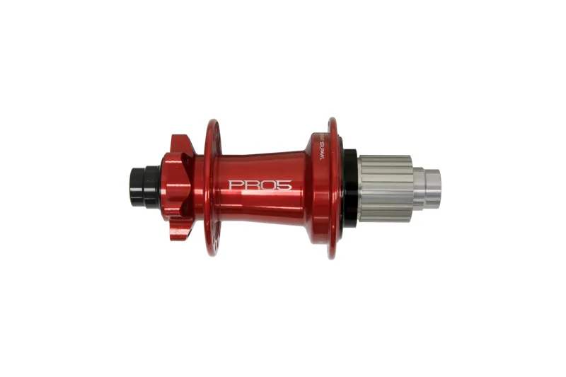 Hope Pro 5 32H 157mm 12mm 6-Bolt Super Boost Rear Hub - Red