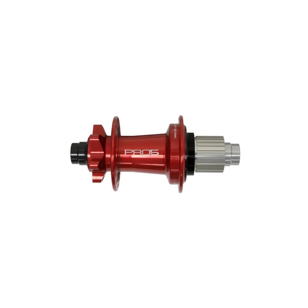 uPRISE Bikes Hope Pro 5 24H 148mm 12mm 6-Bolt Rear Hub - Red | Price match, 365 day return s, 18-Month Warranty, Finance Available & Free UK Delivery