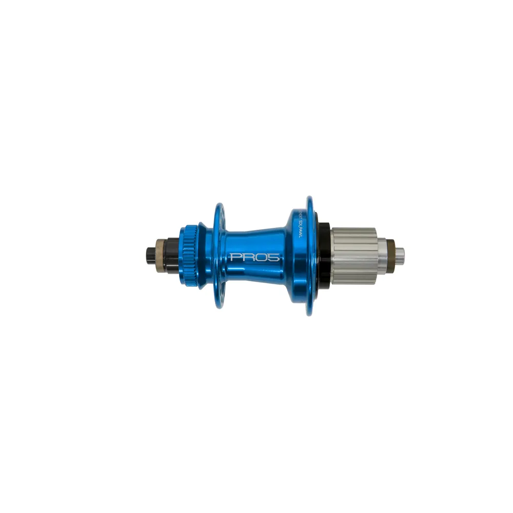 uPRISE Bikes Hope Pro 5 24H 135mm 12mm Center Lock Rear Hub - Blue | Price match, 365 day return s, 18-Month Warranty, Finance Available & Free UK Delivery