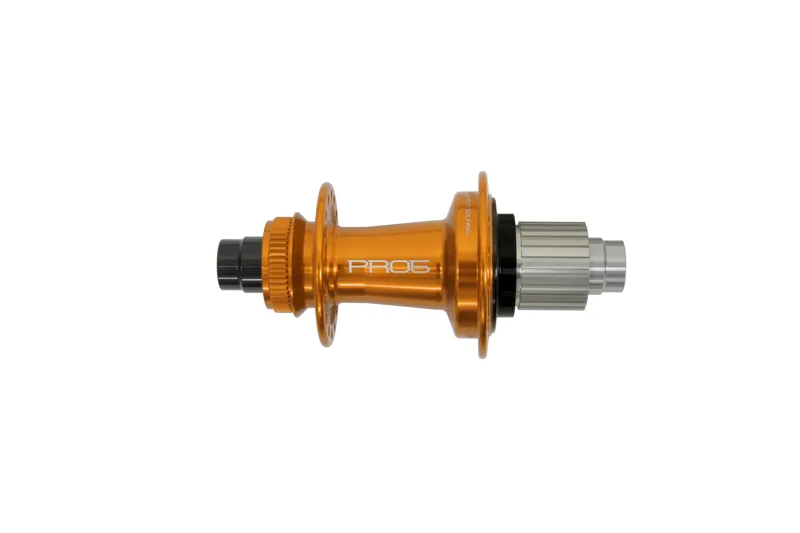 Hope Pro 5 28H 148mm 12mm Centre Lock Rear Hub - Orange