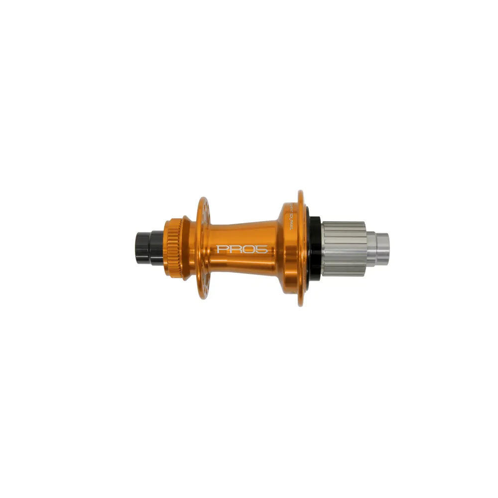 uPRISE Bikes Hope Pro 5 36H 148mm 12mm Centre Lock Rear Hub - Orange | Price match, 365 day return s, 18-Month Warranty, Finance Available & Free UK Delivery
