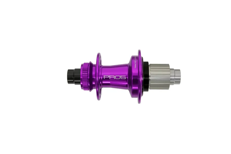 Hope Pro 5 28H 142mm 12mm Centre Lock Rear Hub - Purple