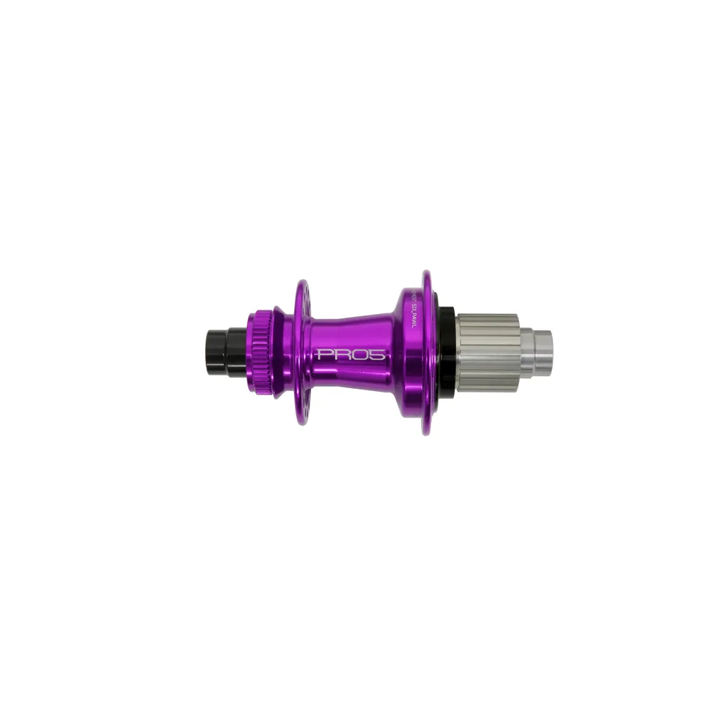 uPRISE Bikes Hope Pro 5 32H 142mm 12mm Centre Lock Rear Hub - Purple | Price match, 365 day return s, 18-Month Warranty, Finance Available & Free UK Delivery