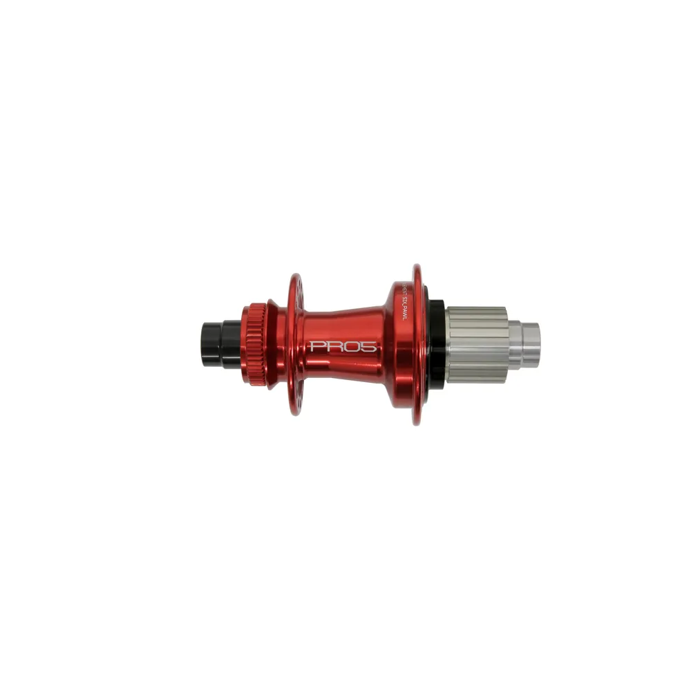 uPRISE Bikes Hope Pro 5 32H 142mm 12mm Centre Lock Rear Hub - Red | Price match, 365 day return s, 18-Month Warranty, Finance Available & Free UK Delivery