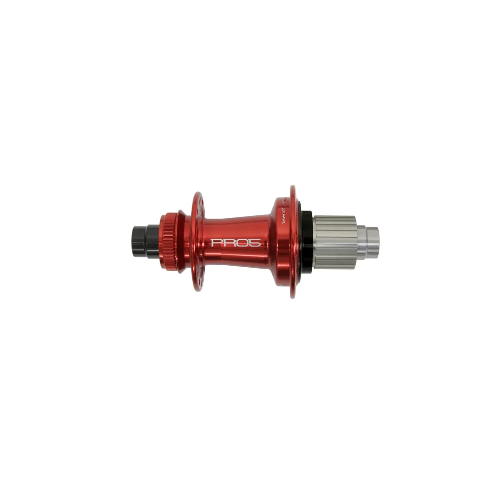 uPRISE Bikes Hope Pro 5 24H 148mm 12mm Center Lock Rear Hub - Red | Price match, 365 day return s, 18-Month Warranty, Finance Available & Free UK Delivery