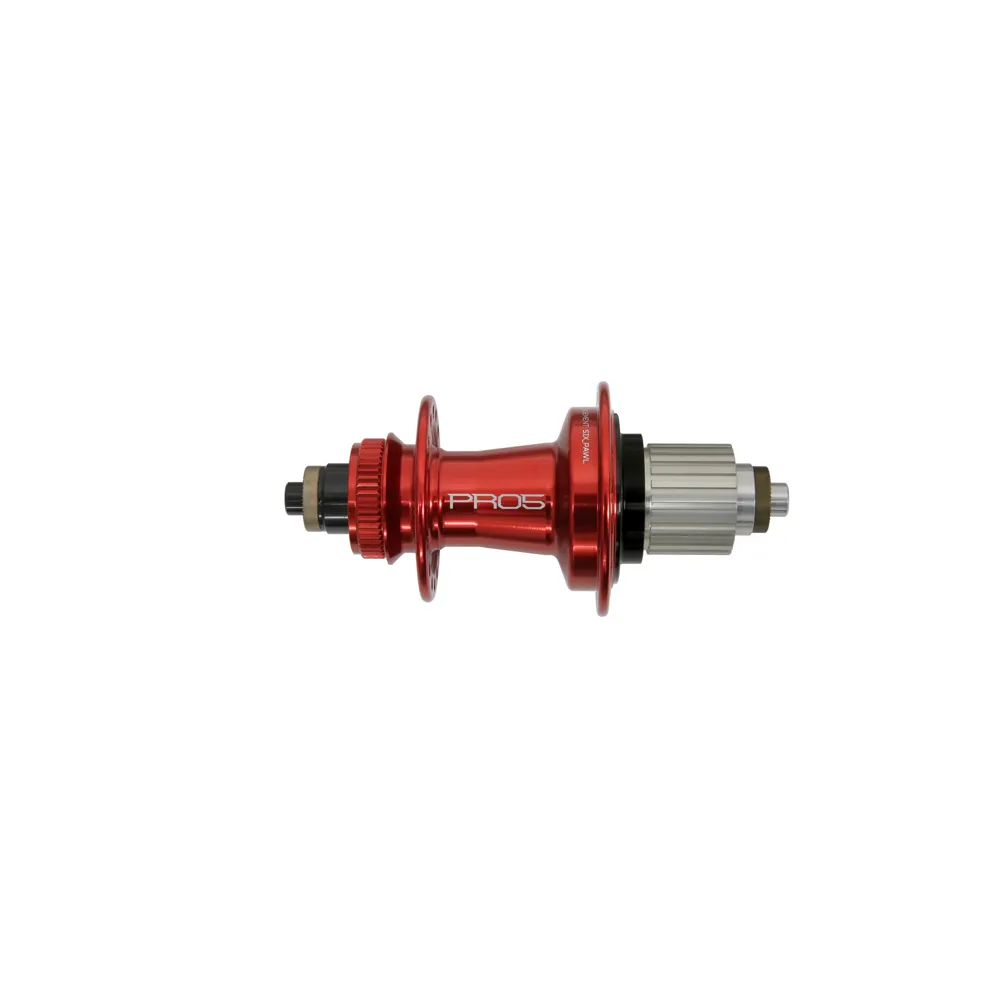 uPRISE Bikes Hope Pro 5 36H 135mm 12mm Centre Lock Rear Hub - Red | Price match, 365 day return s, 18-Month Warranty, Finance Available & Free UK Delivery