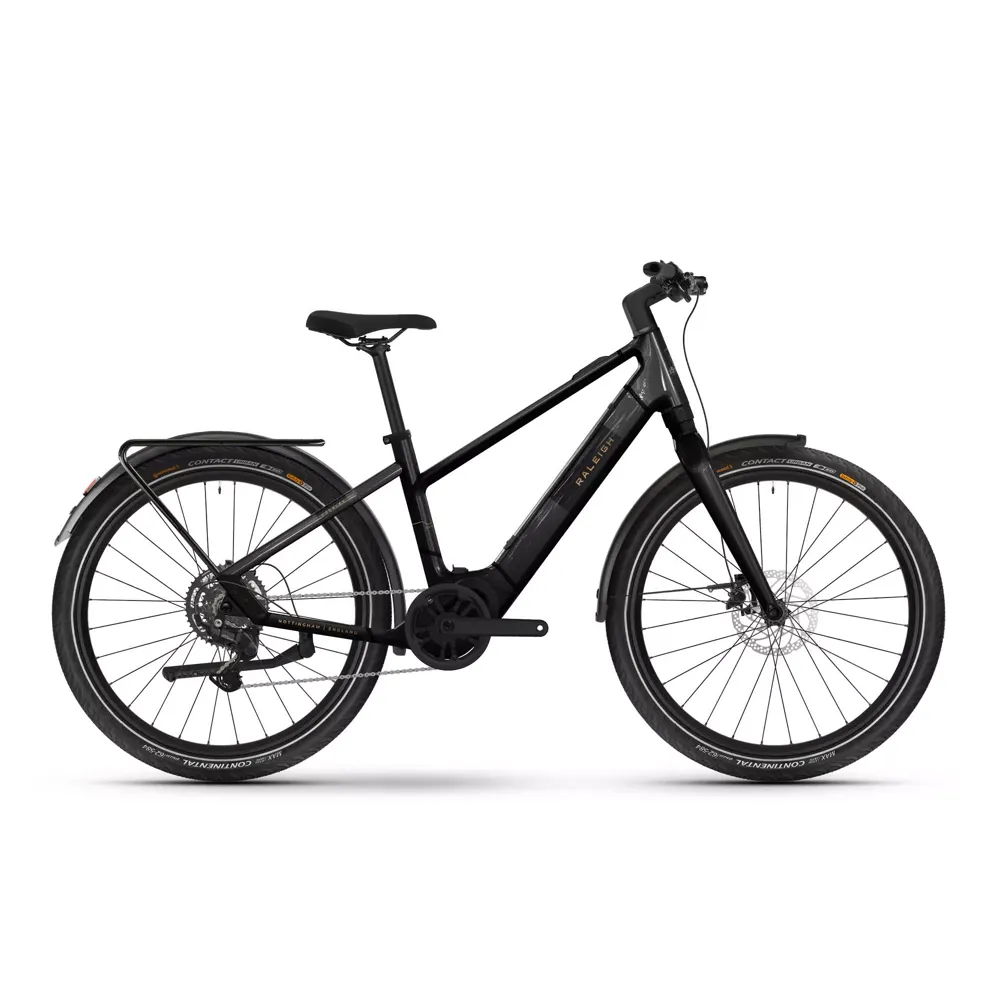 uPRISE Bikes Raleigh Hockley Crossbar 2026 Electric Hybrid Bike - Coffee | Price match, 365 day return s, 18-Month Warranty, Finance Available & Free UK Delivery