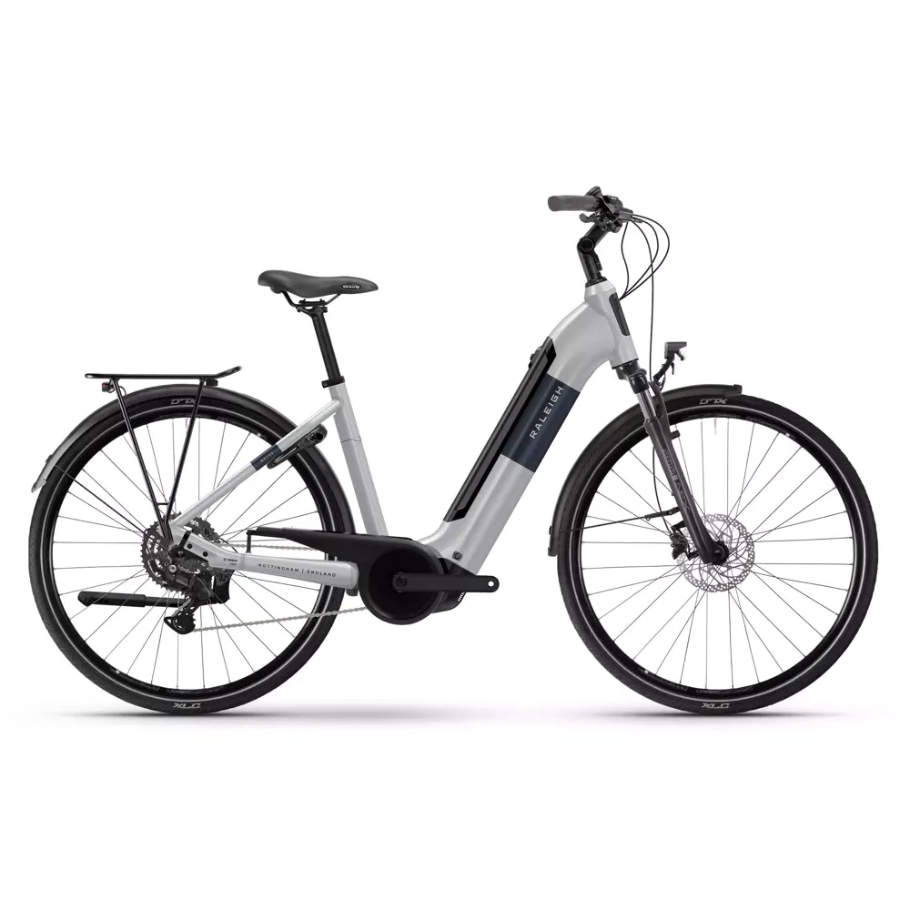 uPRISE Bikes Raleigh Motus Low Step 2026 Electric Hybrid Bike - Sparkling White | Price match, 365 day return s, 18-Month Warranty, Finance Available & Free UK Delivery