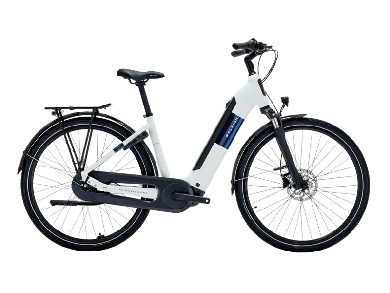 Raleigh Motus Low Step 2026 Electric Hybrid Bike - Sparkling White