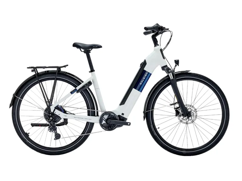 Raleigh Motus Low Step 2026 Electric Hybrid Bike - Sparkling White