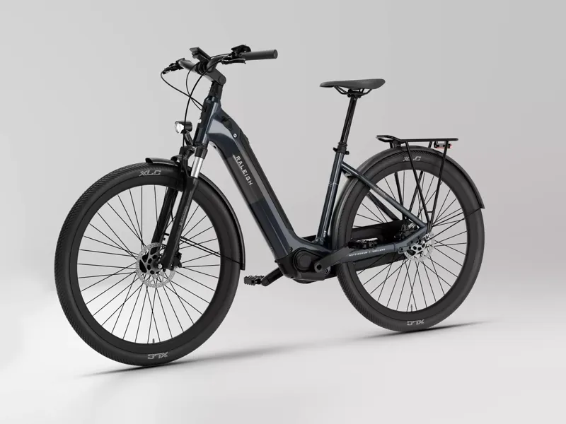 Raleigh Motus Hub Low Step 2026 Electric Hybrid Bike - Night Blue-2