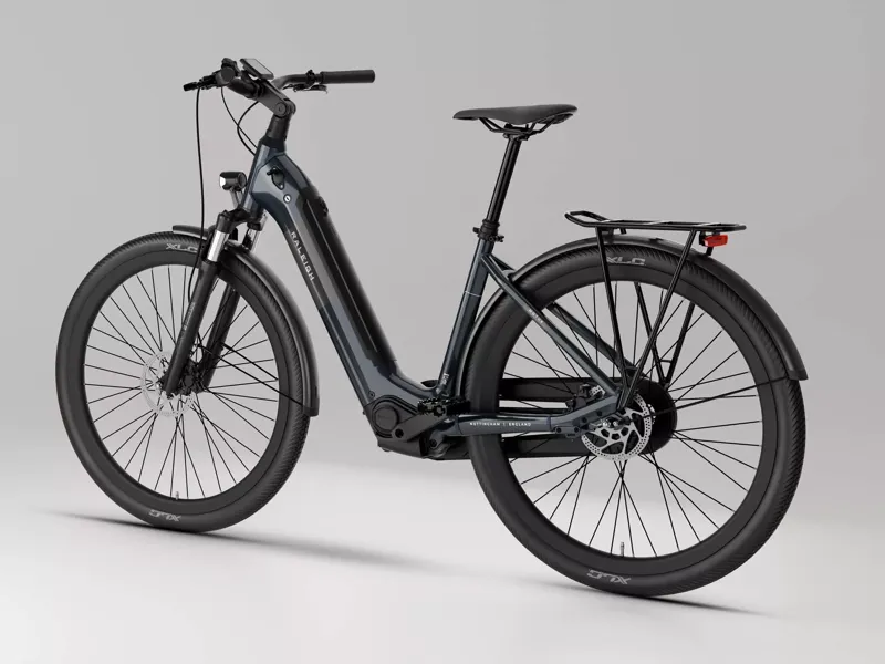 Raleigh Motus Hub Low Step 2026 Electric Hybrid Bike - Night Blue-3