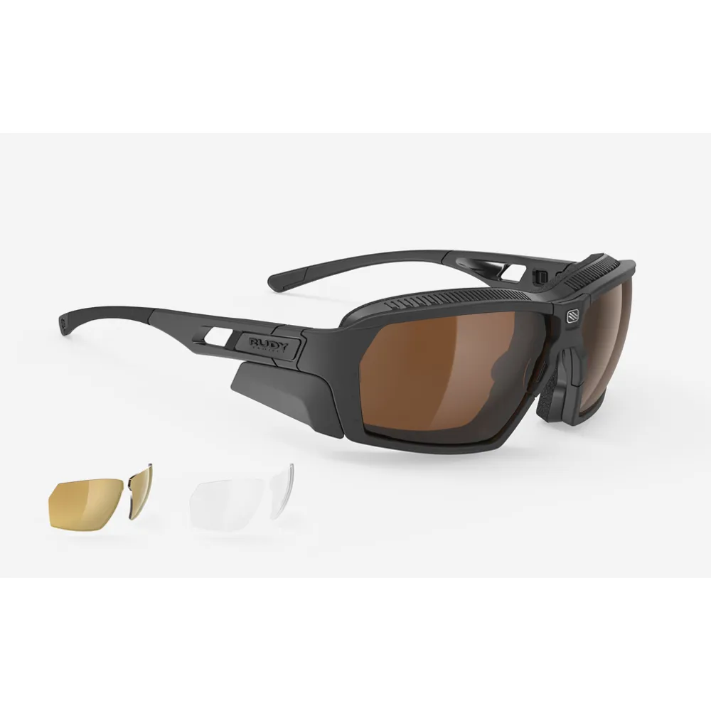 uPRISE Bikes Rudy Project Agent Q RP Optics Sunglasses - Black/Hi-Altitude | Price match, 365 day return s, 18-Month Warranty, Finance Available & Free UK Delivery