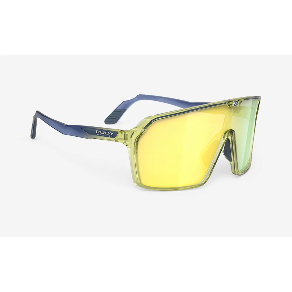uPRISE Bikes Rudy Project Spinshield RP Optics Sunglasses - Blue/Apple Green/Yellow | Price match, 365 day return s, 18-Month Warranty, Finance Available & Free UK Delivery