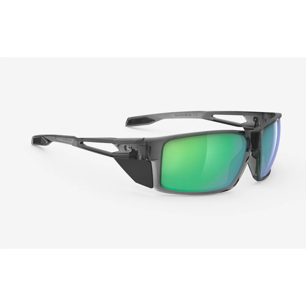 uPRISE Bikes Rudy Project Nyad RP Optics Sunglasses - Ash/Multilaser Green | Price match, 365 day return s, 18-Month Warranty, Finance Available & Free UK Delivery