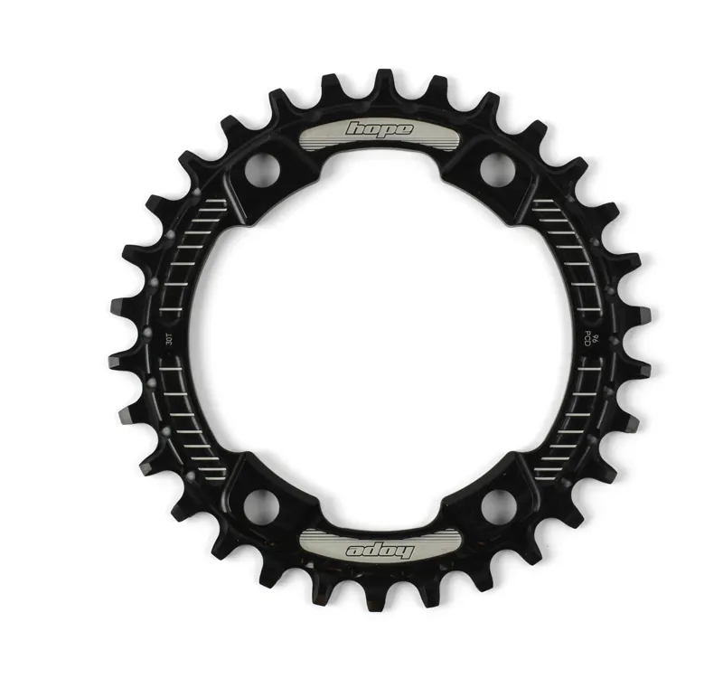 Hope Retainer Ring 96BCD 12 Speed Chainring - Black - 30T