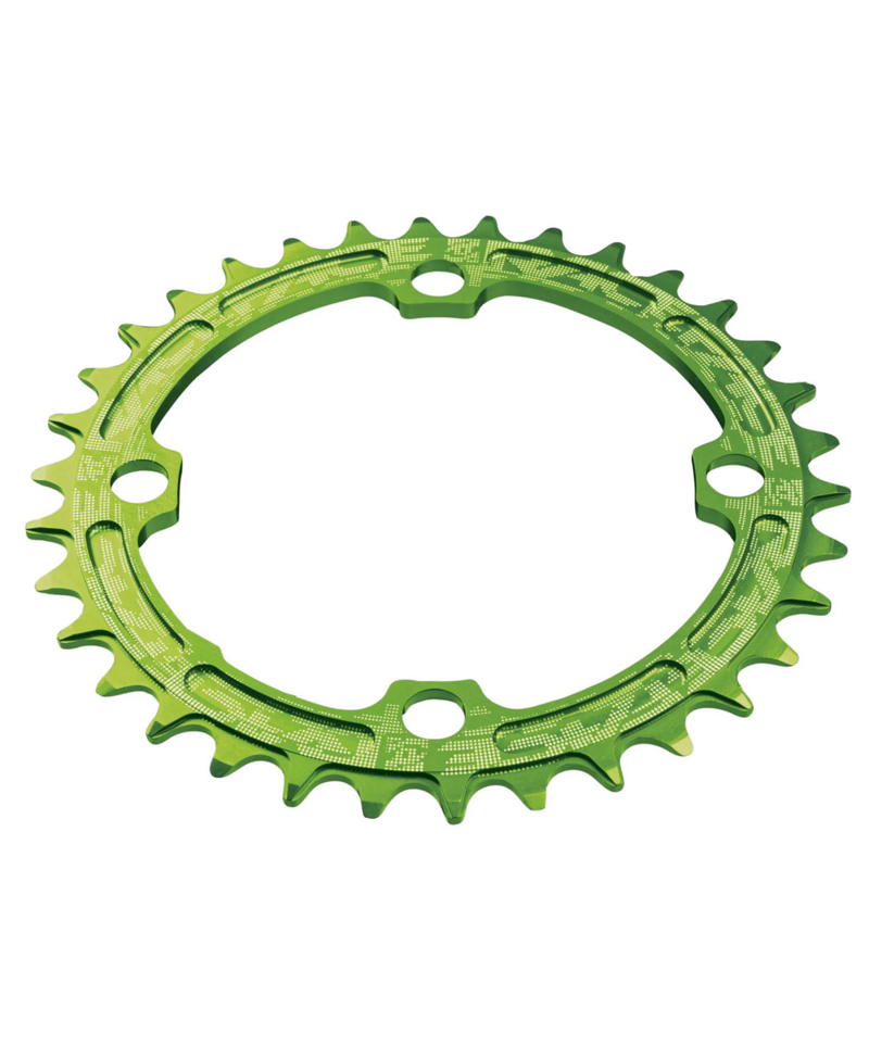 Race Face Narrow/Wide Single 104 BCD Chainring - Green