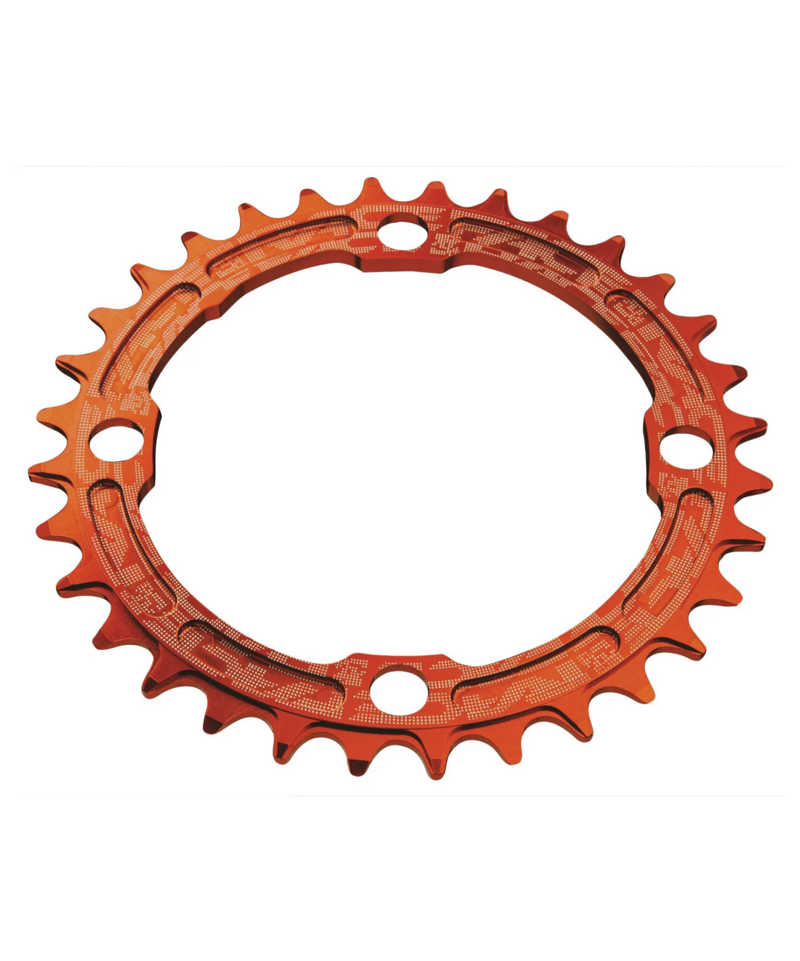 Race Face Narrow/Wide Single 104 BCD Chainring - Orange