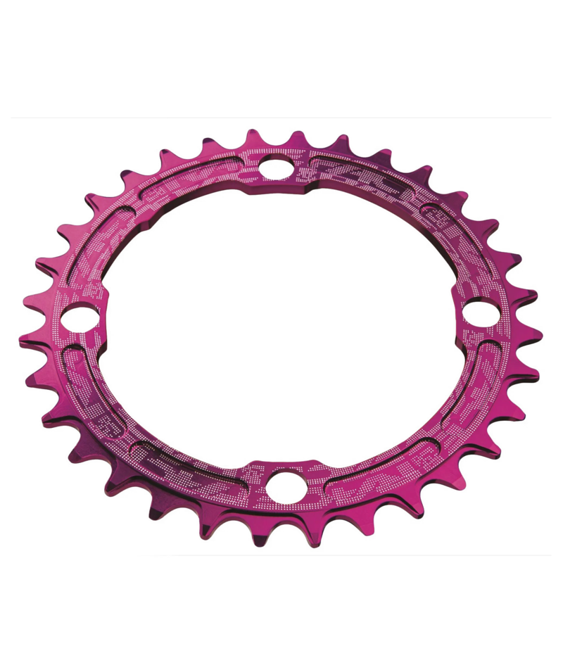 Race Face Narrow/Wide Single 104 BCD Chainring - Purple
