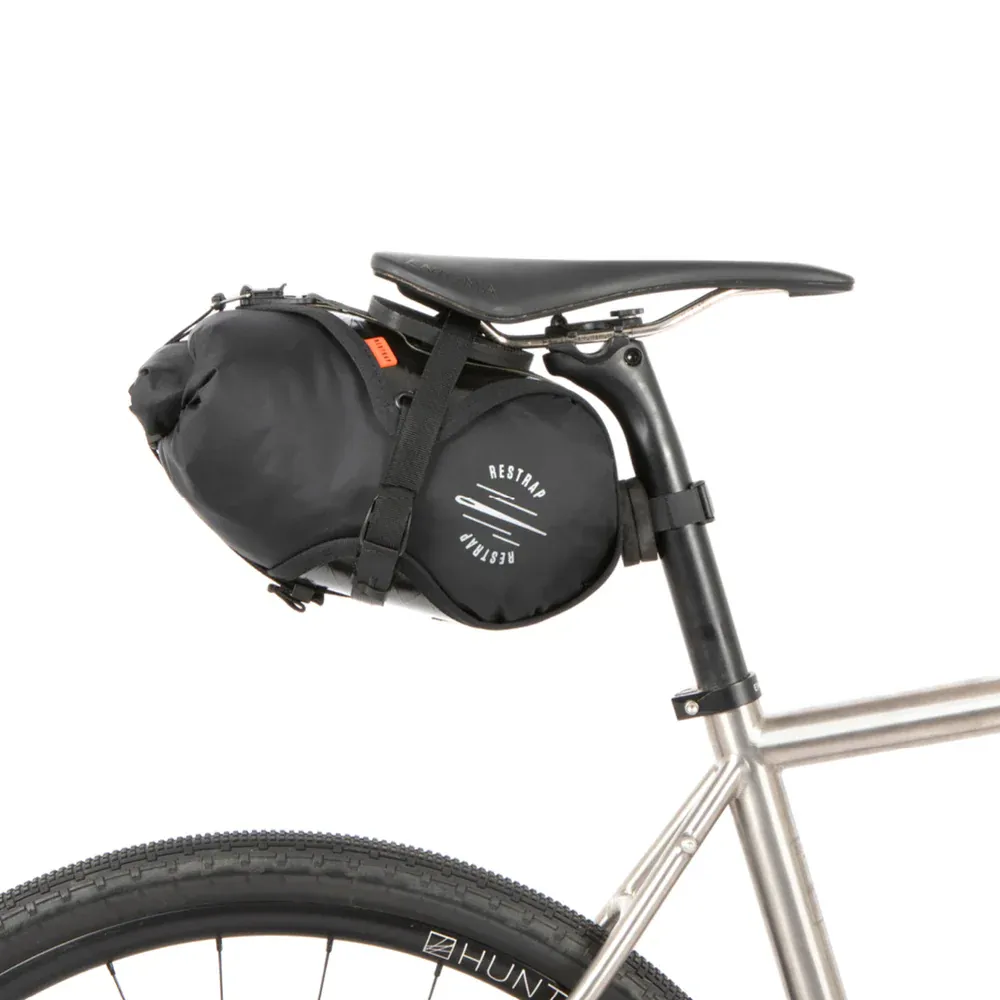 uPRISE Bikes Restrap Race Saddle Bag - 7 Litres - Black | Price match, 365 day return s, 18-Month Warranty, Finance Available & Free UK Delivery