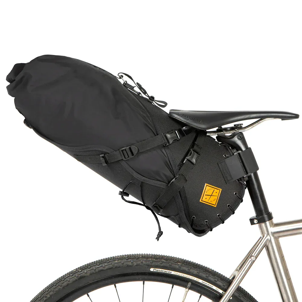 uPRISE Bikes Restrap Saddle Bag - 18 Litres - Black | Price match, 365 day return s, 18-Month Warranty, Finance Available & Free UK Delivery