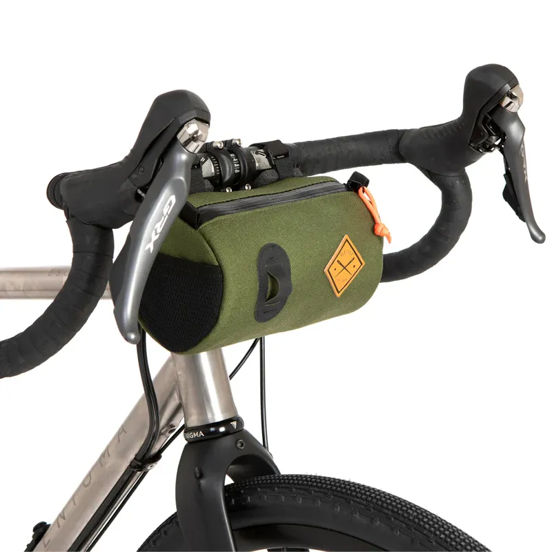 Restrap Canister Handlebar Bag - 1.5 Litres - Olive-2