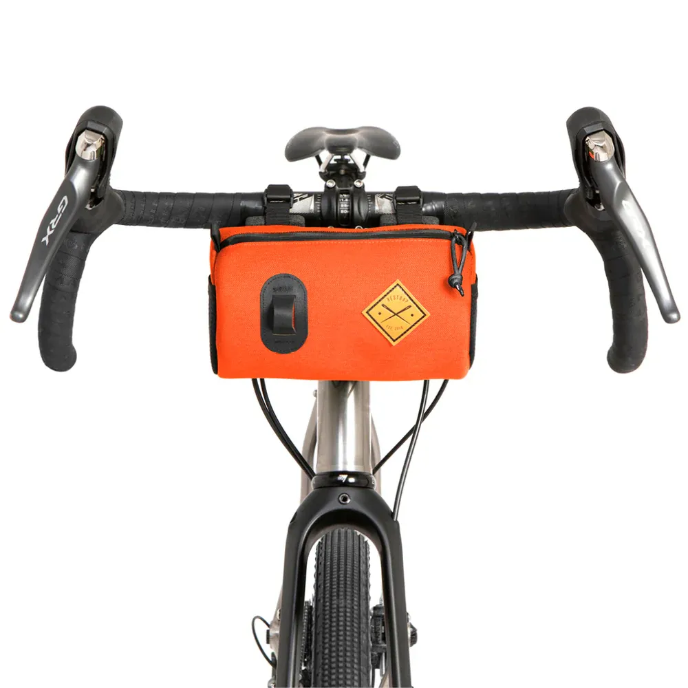 uPRISE Bikes Restrap Canister Handlebar Bag - 1.5 Litres - Orange | Price match, 365 day return s, 18-Month Warranty, Finance Available & Free UK Delivery