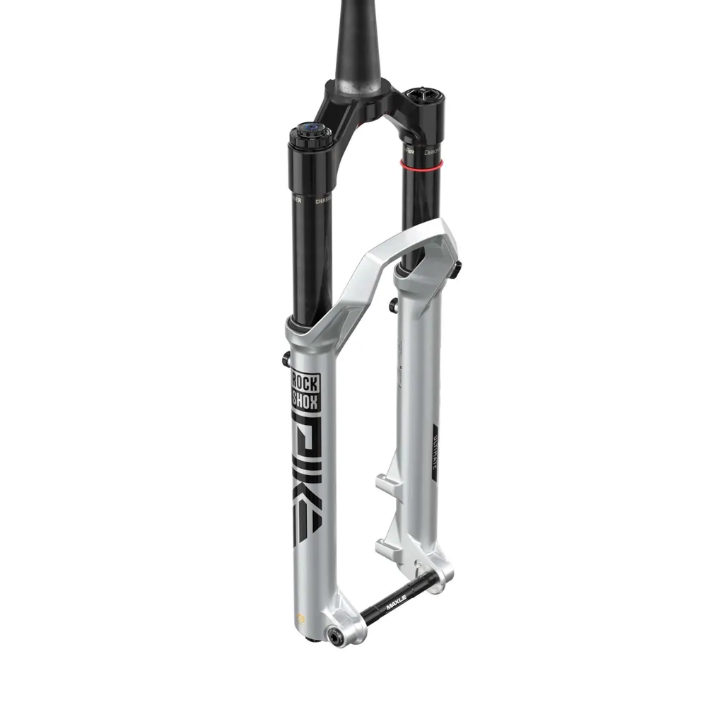 uPRISE Bikes Rockshox Pike Ultimate Charger 3.1 RC2 37 Offset 27.5 MTB Fork - Silver | Price match, 365 day return s, 18-Month Warranty, Finance Available & Free UK Delivery