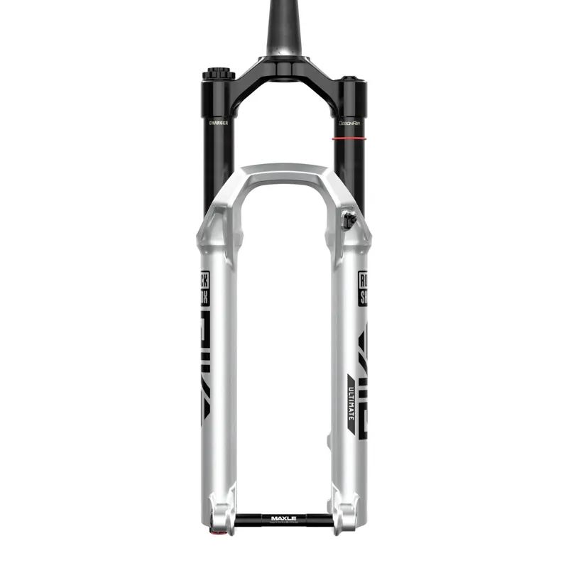 Rockshox Pike Ultimate Charger 3.1 RC2 37 Offset 27.5 MTB Fork - Silver-1