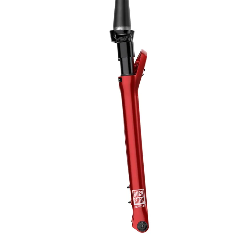 RockShox Rudy Ultimate Race Day 2 Crown 700C 12x100 Tapered Fork - Red-2