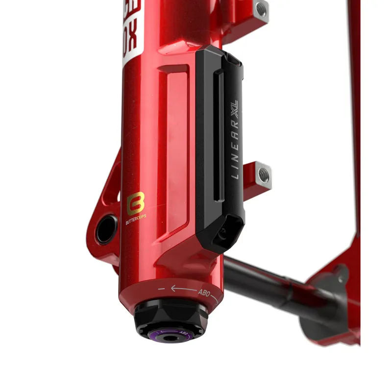 RockShox Lyrik Ultimate Charger 3.2 E1 29er MTB Fork - Electric Red-4