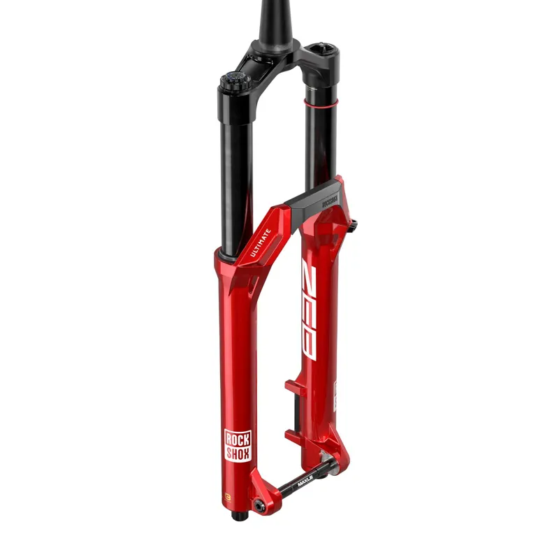 RockShox ZEB Ultimate Charger 3.2 B1 29er MTB Fork - Electric Red