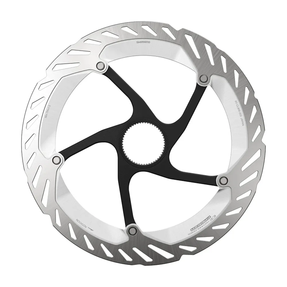 uPRISE Bikes Shimano RT-CL800 Ice Tech FREEZA Rotor With Internal Lockring - 203 mm | Price match, 365 day return s, 18-Month Warranty, Finance Available & Free UK Delivery